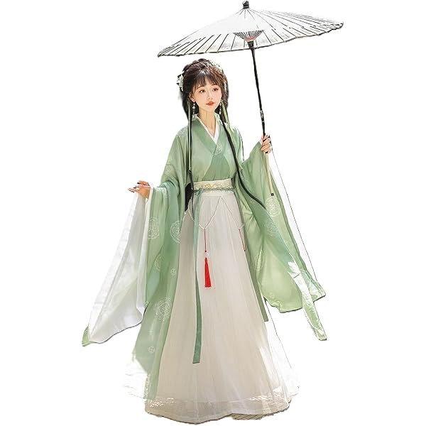 Amazon.co.jp: [Bonrina] 中華服 漢服 魏晋風 仙女服 中国古代